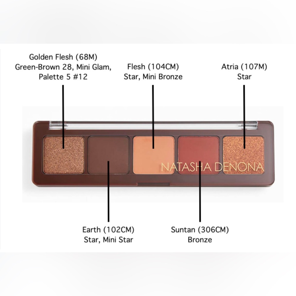 Natasha Denona Mini Eyeshadow Alloy Palette